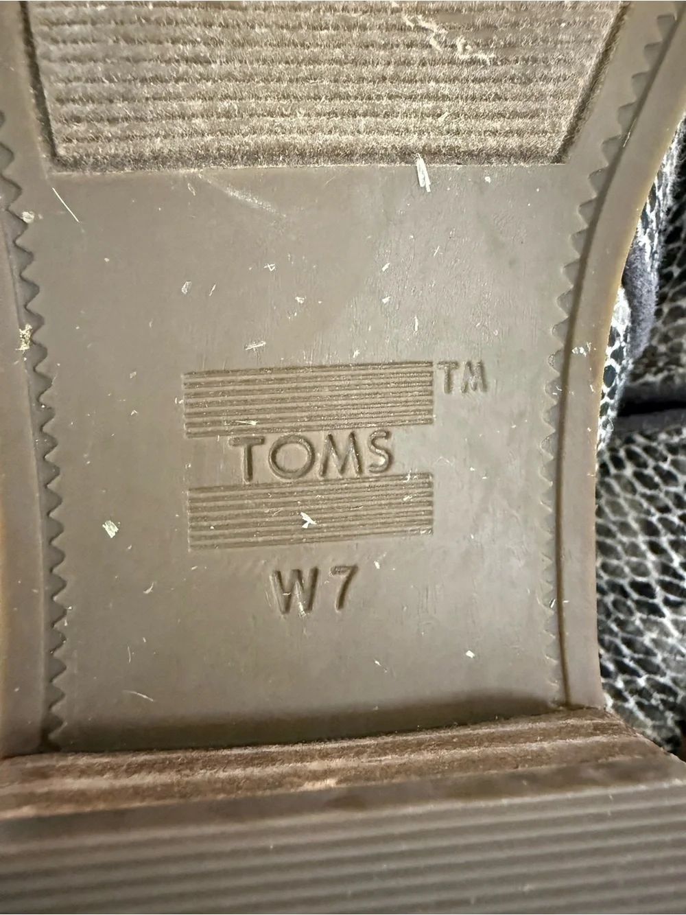Toms Women's Snake-Print Slip-On Loafers - Black & Cream